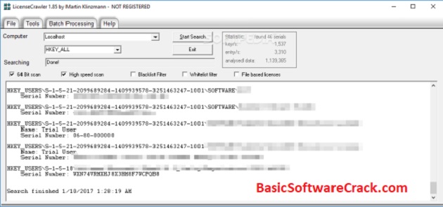 LicenseCrawler v2.5 Build 2604 Multilingual + License Full Version Download Free | Basicsoftwarecrack